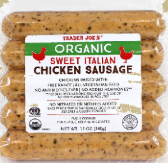 Sweet Italian Chicken Sausage