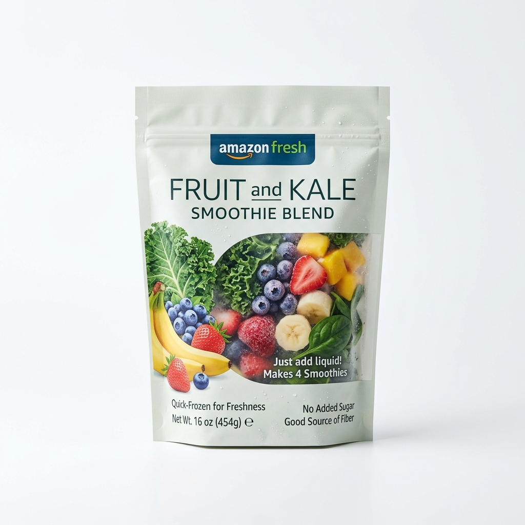 Amazon Fresh Fruit and Kale